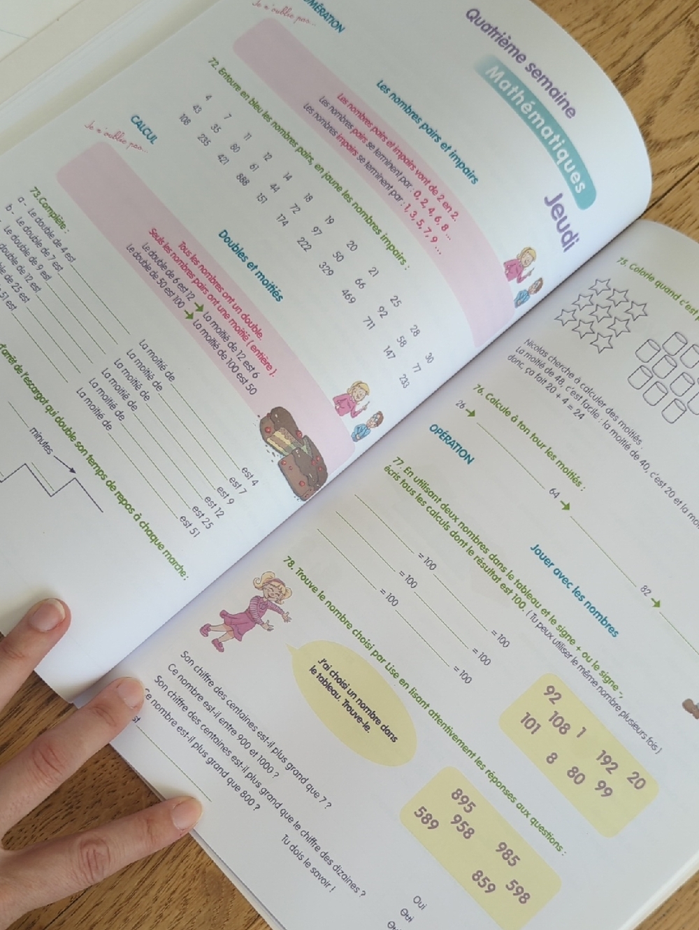 French Math Exercise Book CE1 - CE2 - Picture 4 of 4